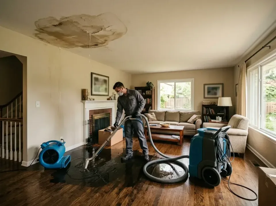 attic-pipe-burst-ceiling-drip-008 — frequently asked questions, Water Damage Restoration & Carpet Care in Silver Lake, NJ